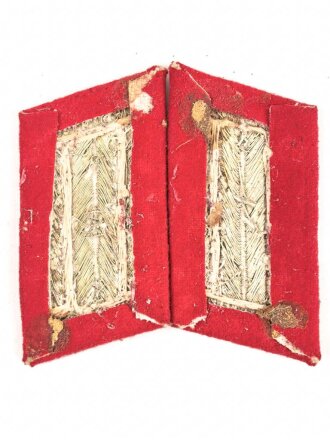 Heer, Paar Kragenspiegel für Mannschaften der Artillerie, Ausführung für den Waffenrock