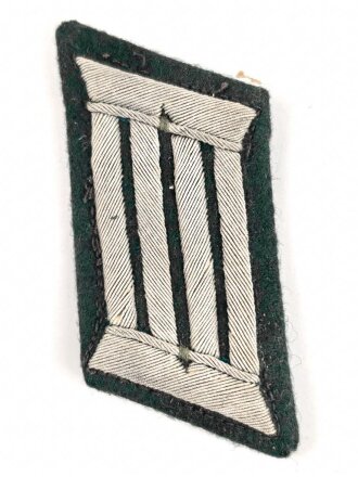 Heer, einzelner Kragenspiegel für einen Offizier, ohne Waffenfarbe