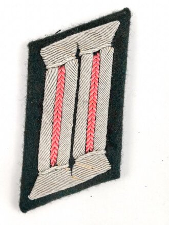 Heer, einzelner Kragenspiegel für einen Offizier der Panzertruppe