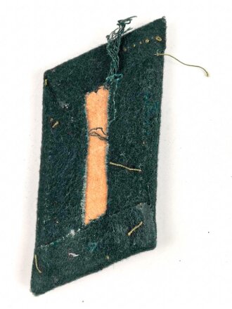 Heer, einzelner Kragenspiegel für einen Offizier der Panzertruppe