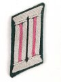 Heer, einzelner Kragenspiegel für einen Offizier der Panzertruppe