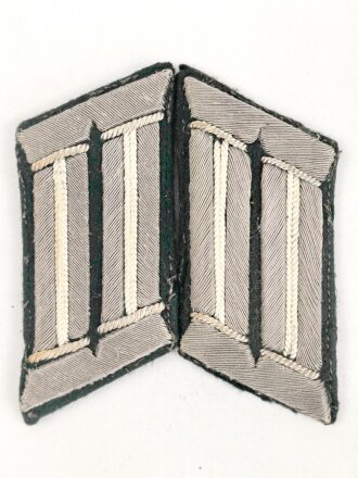 Heer, Paar Kragenspiegel für einen Offizier der Infanterie