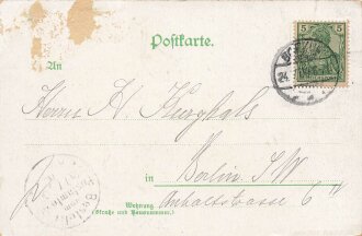 Ansichtskarte "Borkum - Hotel zum Strande"