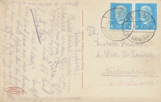 Ansichtskarte "Riesenbrücke zwischen Solingen...