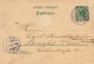 Ansichtskarte "Gruß aus Cöln"