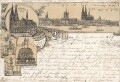 Ansichtskarte "Gruß aus Cöln"
