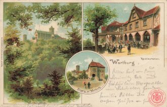 Ansichtskarte "Wartburg"
