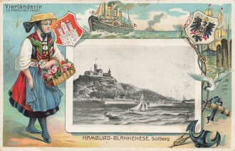 Ansichtskarte "Hamburg Blankenese,...