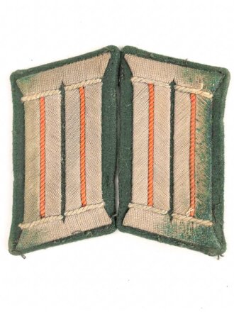 Heer, Paar Kragenspiegel für einen Offizier Feldgendarmerie oder Wehrersatzstelle