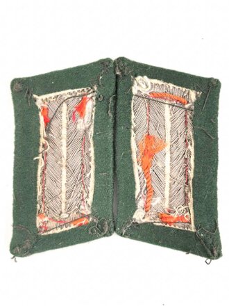 Heer, Paar Kragenspiegel für einen Offizier Feldgendarmerie oder Wehrersatzstelle