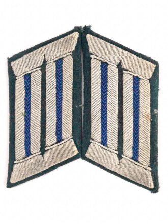 Heer, Paar Kragenspiegel für einen Offizier im Sanitätswesen