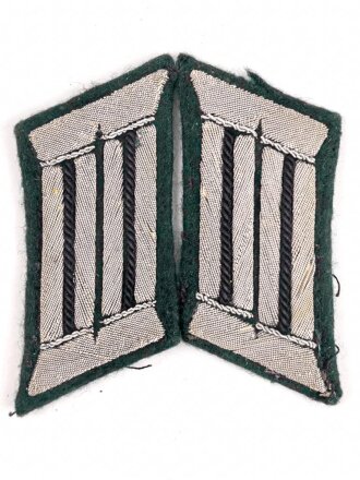 Heer, Paar Kragenspiegel für einen Offizier der Pioniere