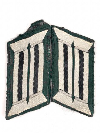 Heer, Paar Kragenspiegel für einen Offizier der Pioniere