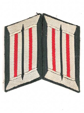 Heer, Paar Kragenspiegel für einen Offizier der Artillerie