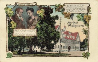 Ansichtskarte "Alte Post Müllheim /B."