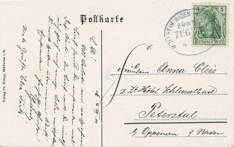 Ansichtskarte "Alte Post Müllheim /B."