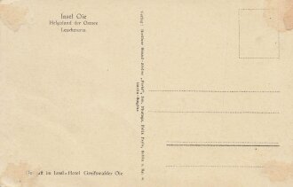 Ansichtskarte "Insel Oie - Helgoland der Ostsee -...