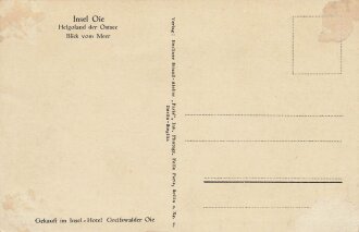 Ansichtskarte "Insel Oie - Helgoland der Ostsee -...