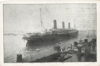 Ansichtskarte "Der Imperator auf Grund geraten"