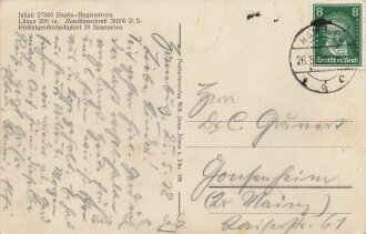 Ansichtskarte "Hamburg - Dampfer Cap Arcona im...