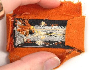 Heer, zwei Ärmelpatten für einen Waffenrock der Feldgendarmerie oder Wehrersatzwesen