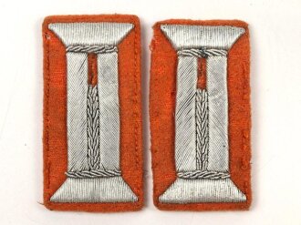 Heer, zwei Ärmelpatten für einen Waffenrock der Feldgendarmerie oder Wehrersatzwesen