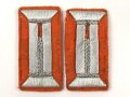 Heer, zwei Ärmelpatten für einen Waffenrock der Feldgendarmerie oder Wehrersatzwesen