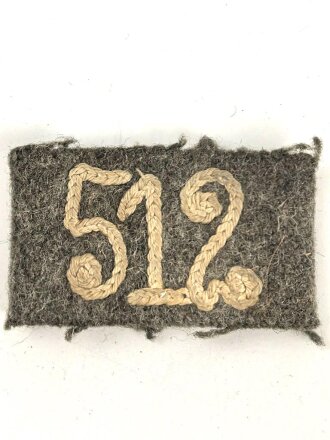 Heer, einzelner Überschub für eine Schulterklappe Infanterie Regiment 512