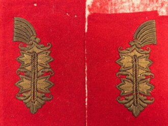 Heer, Paar Kragenspiegel für einen General....