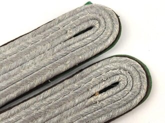 Polizei III.Reich, Paar Schulterstücke für einen Leutnant der Schutzpolizei