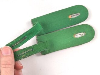 Polizei III.Reich, Paar Schulterstücke für einen Leutnant der Schutzpolizei