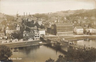 Ansichtskarte "Werden-Ruhr", datiert 1922