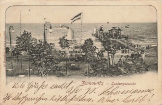 Ansichtskarte "Zinnowitz - Landungsbrücke"