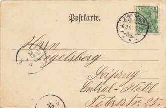 Ansichtskarte "Zinnowitz - Landungsbrücke"