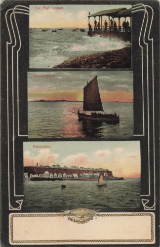 Ansichtskarte "Helgoland"