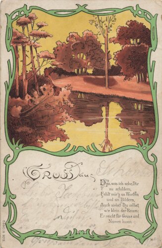 Ansichtskarte "Gruss aus Schönberg"