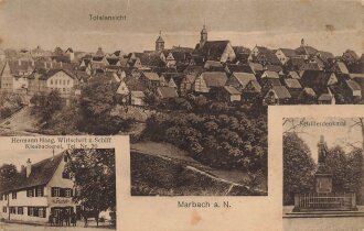Ansichtskarte "Marbach a.N."