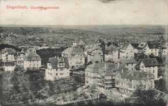 Ansichtskarte "Degerloch, Charlottenstraße"