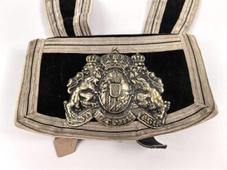 Bayern, Uniform für einen Angehörigen der Hartschiere ( Leibgarde ) Neuzeitliche Sammleranfertigung in gutem Gesamtzustand