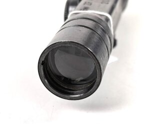 Zielfernrohr ZF 4 Wehrmacht. Hersteller dow. Klare Durchsicht , Absehen deutlich, Verstellung oben gängig, seitliche sitzt fest. Sehr guter Gesamtzustand