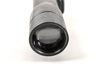 Zielfernrohr ZF 4 Wehrmacht. Hersteller dow. Klare Durchsicht , Absehen deutlich, Verstellung oben gängig, seitliche sitzt fest. Sehr guter Gesamtzustand