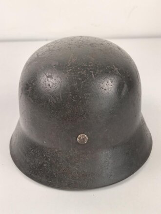Stahlhelm Modell 1940 für Angehörige des Heeres. In allen Teilen originales und zusammengehöriges Stück, Hersteller ET64