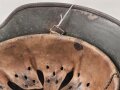 Stahlhelm Modell 1940 für Angehörige des Heeres. In allen Teilen originales und zusammengehöriges Stück, Hersteller ET64