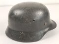 Stahlhelm Modell 1940 für Angehörige des Heeres. In allen Teilen originales und zusammengehöriges Stück, Hersteller ET64