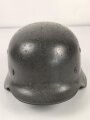 Stahlhelm Modell 1940 für Angehörige des Heeres. In allen Teilen originales und zusammengehöriges Stück, Hersteller ET64