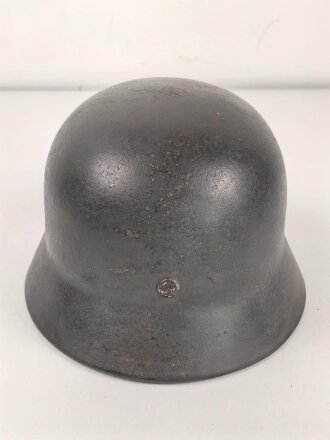 Stahlhelm Modell 1940 für Angehörige des Heeres. In allen Teilen originales und zusammengehöriges Stück, Hersteller Q64