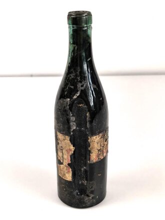 Brandflasche der Wehrmacht, guter Zustand. Ungereinigt, das Etikett " Feuergefährlich"in Teilen  erhalten. Selten