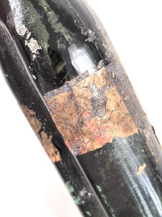 Brandflasche der Wehrmacht, guter Zustand. Ungereinigt, das Etikett " Feuergefährlich"in Teilen  erhalten. Selten