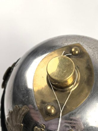 Preußen, Helm für Kürassier Offiziere . Neuzeitliche Sammleranfertigung, Kopfgrösse gemessen 59