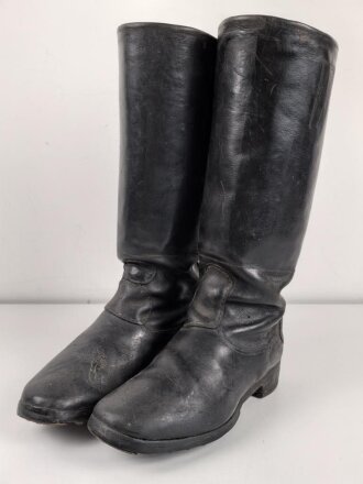 Paar Stiefel für Unteroffiziere der Wehrmacht. Stark...